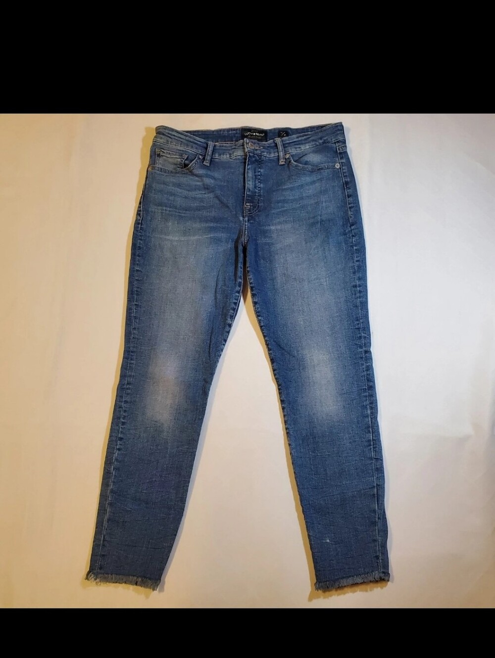 Lucky Brand Ava Skinny Mid Wash High-Rise Slim Jeans